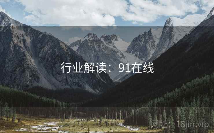 行业解读：91在线